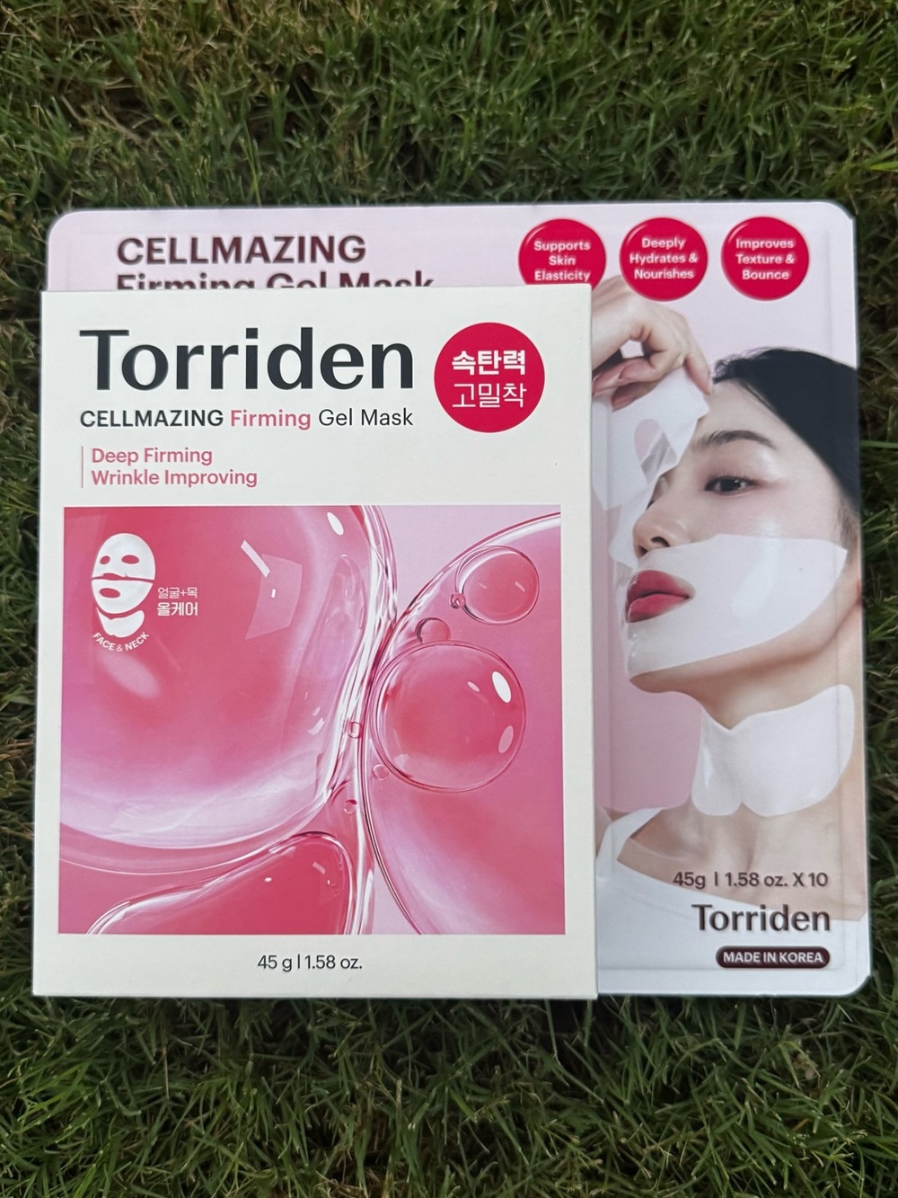 (10) Pack Torriden Cellmazing Firming Gel Masks - 10 Masks - Sealed Package